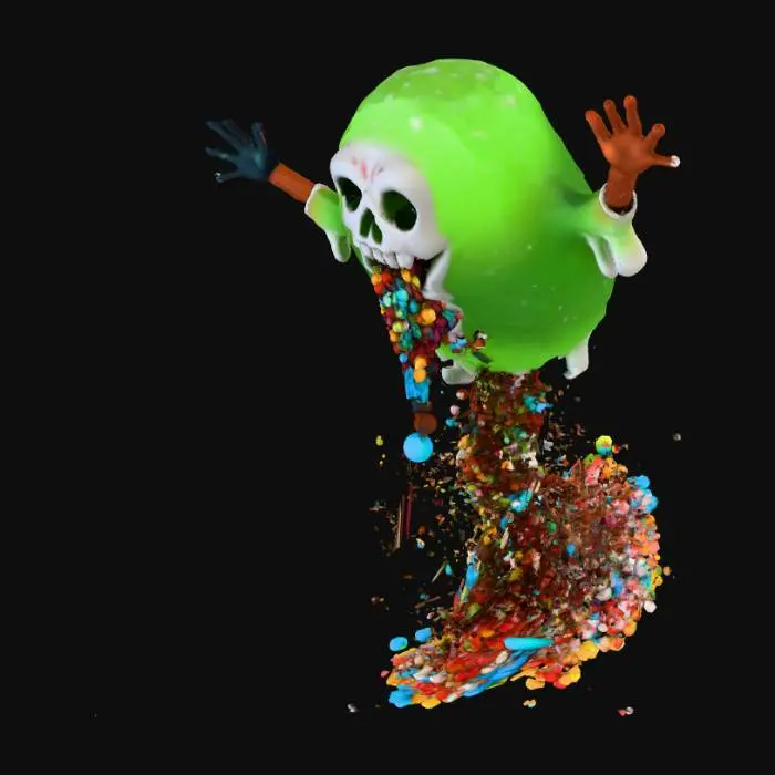 3D model for Jelly Specter