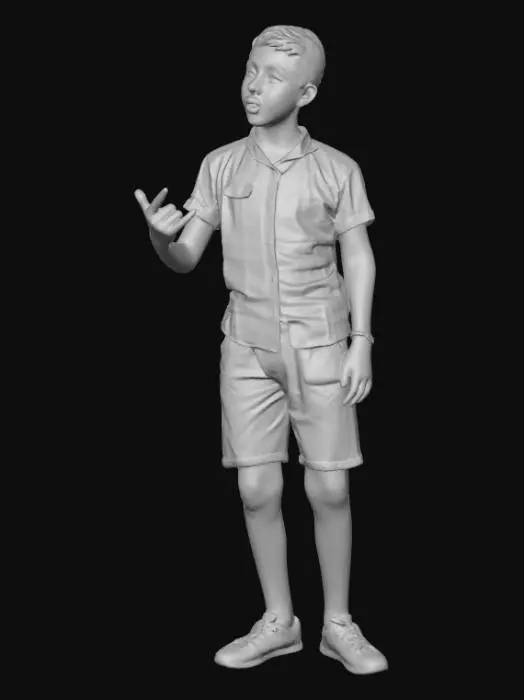 3D model for Green Room Portrait