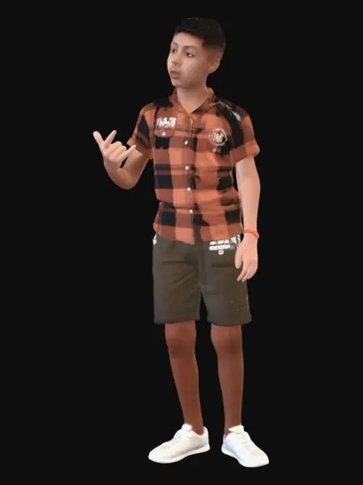 3D model for Green Room Portrait