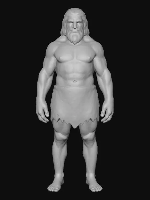 3D model for Stone Guardian