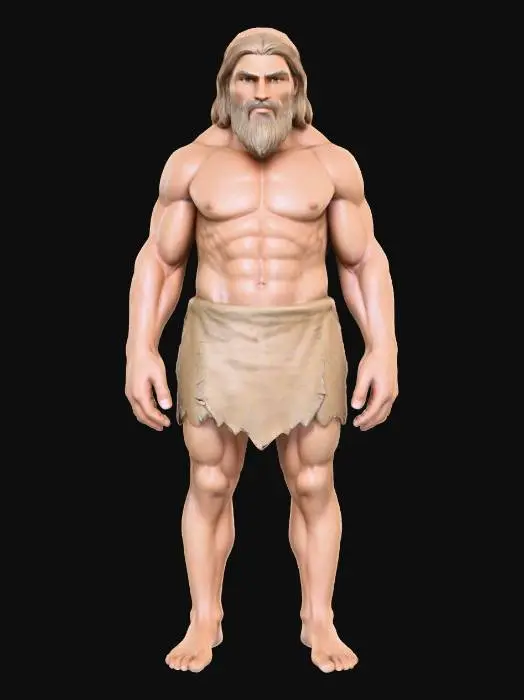 3D model for Stone Guardian