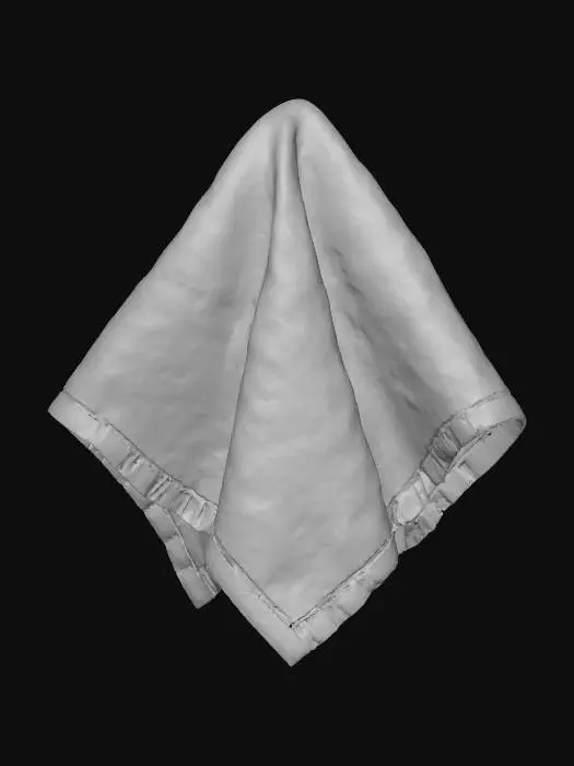 3D model for Blue Linen Fold