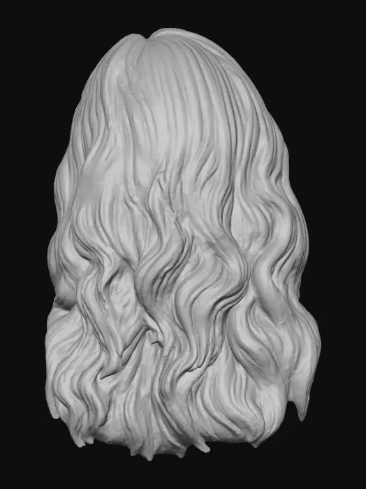 3D model for Flowing Tresses Sculpture