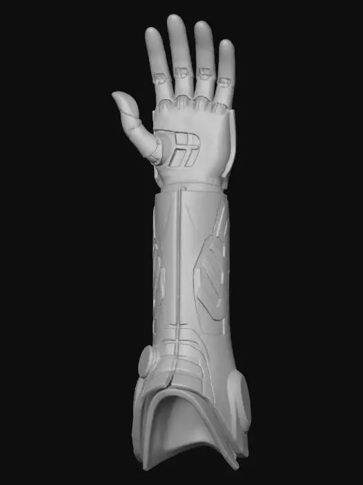 3D model for Cybernetic Gauntlet