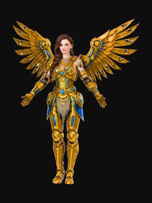 3D model for Steampunk Guardian