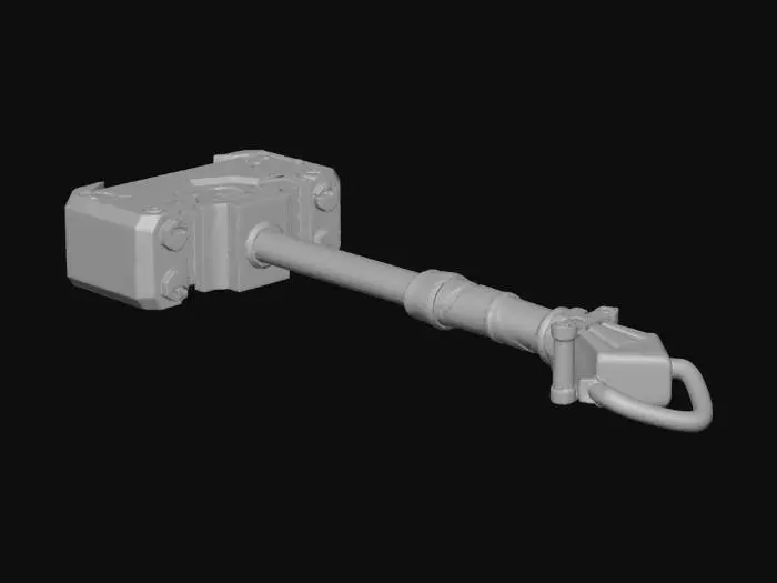 3D model for Golden Warhammer