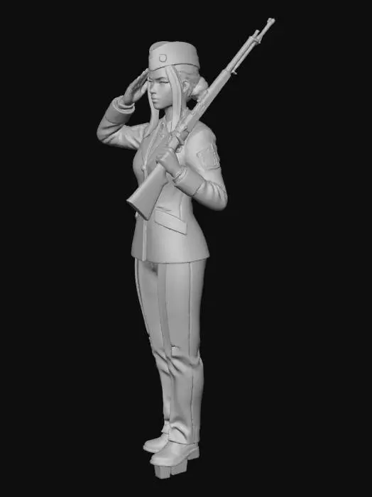 3D model for Salute of Honor