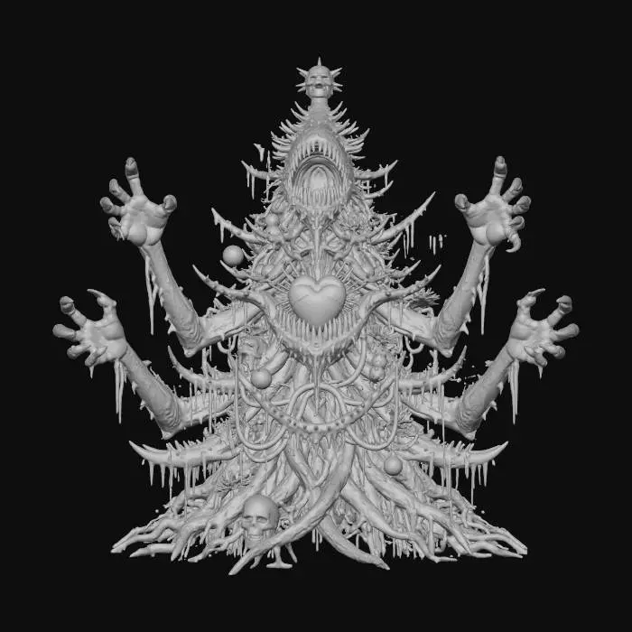 3D model for Nightmare Evergreen