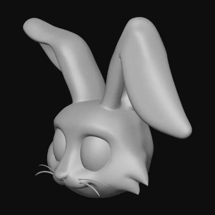 3D model for Greedy Bunny