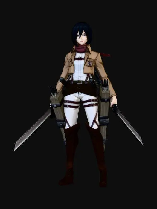 3D model for Meshy_AI_Warrior_s_Stance_0118163934_generate