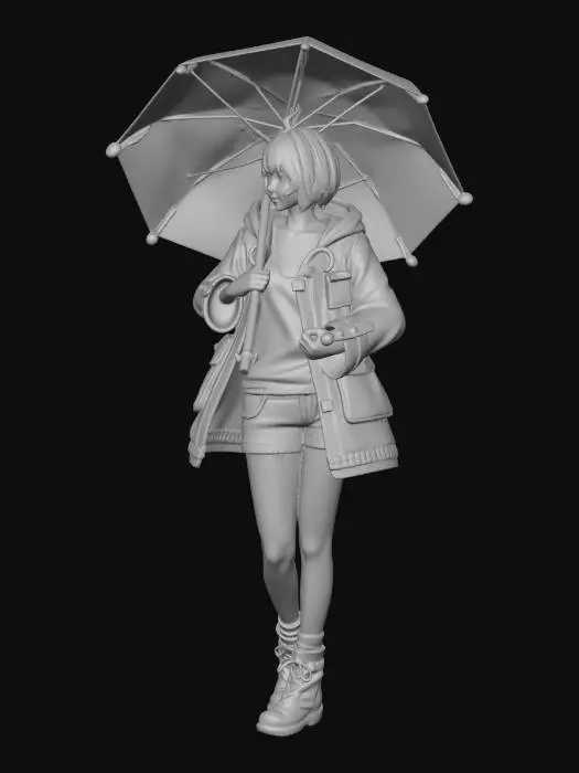3D model for Umbrella Vibes
