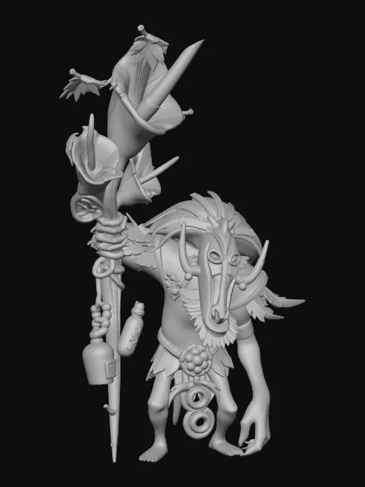 3D model for Mystical Shaman Sage