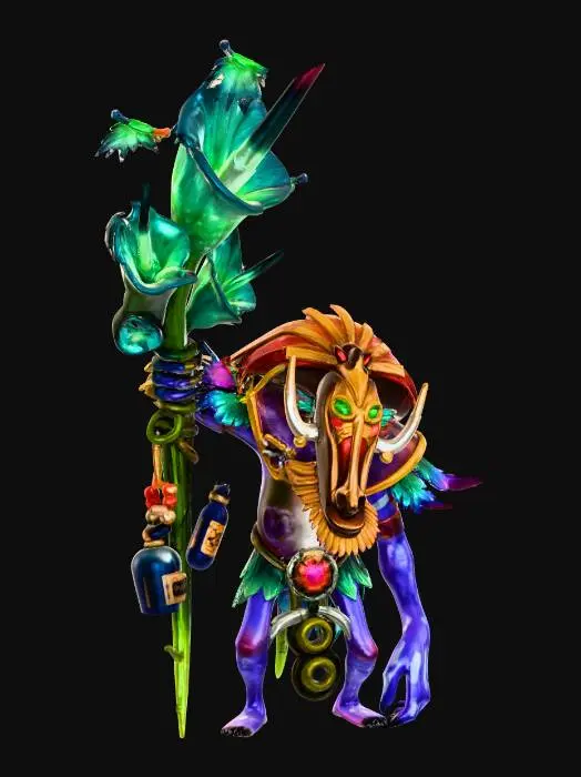 3D model for Mystical Shaman Sage