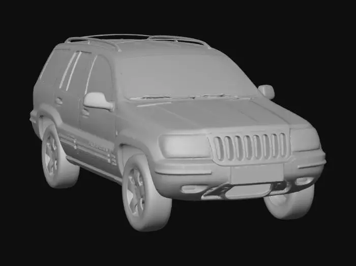 3D model for Jeep Grand Cherokee