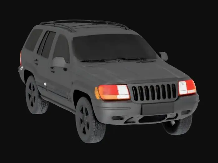 3D model for Jeep Grand Cherokee