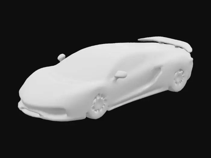 3D model for Car Blueprint