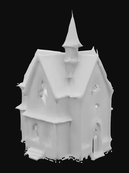3D model for Gothic Chapel Elegance