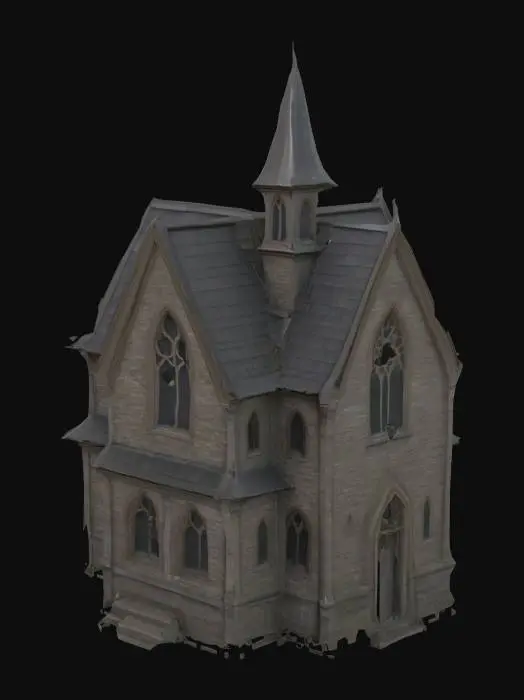 3D model for Gothic Chapel Elegance