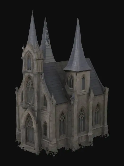 3D model for Gothic Chapel