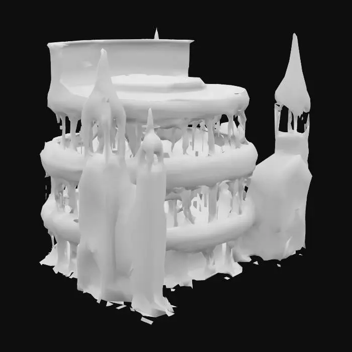 3D model for Gothic Colosseum Fusion