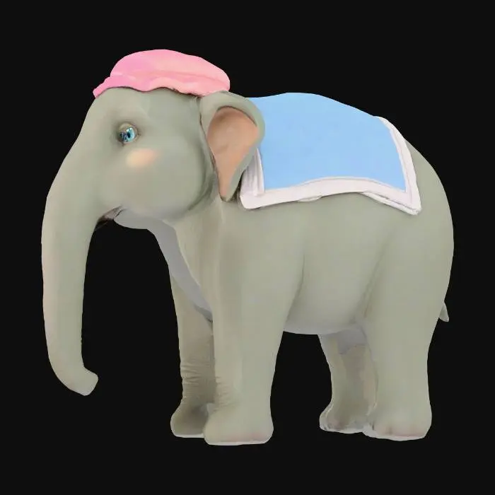 3D model for Elephant Elegance