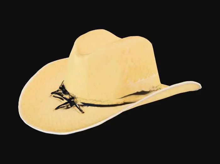 3D model for Straw Cowboy Hat