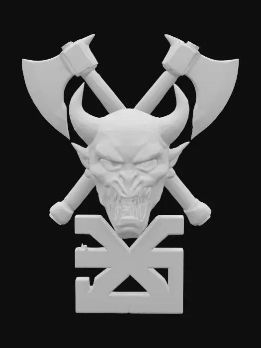 3D model for Infernal Emblem, #emblem#