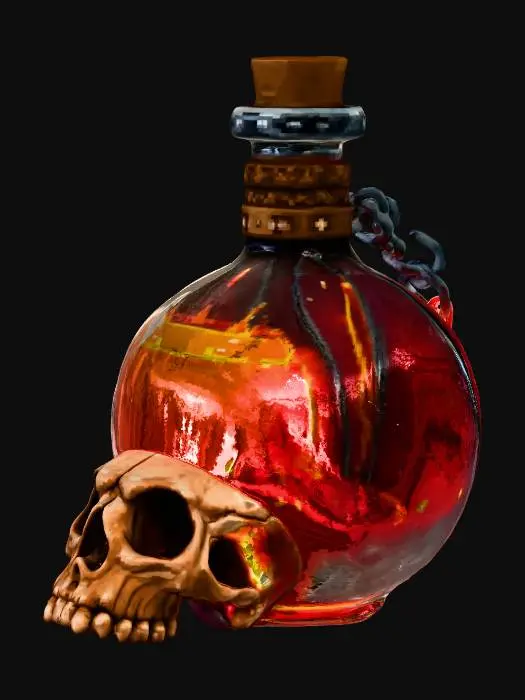 3D model for Elixir of the Damned