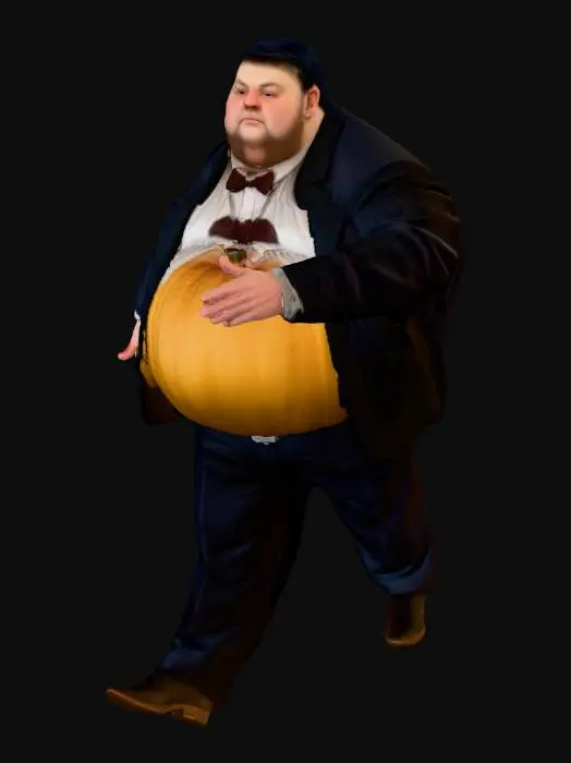 3D model for The Pumpkin Gentleman