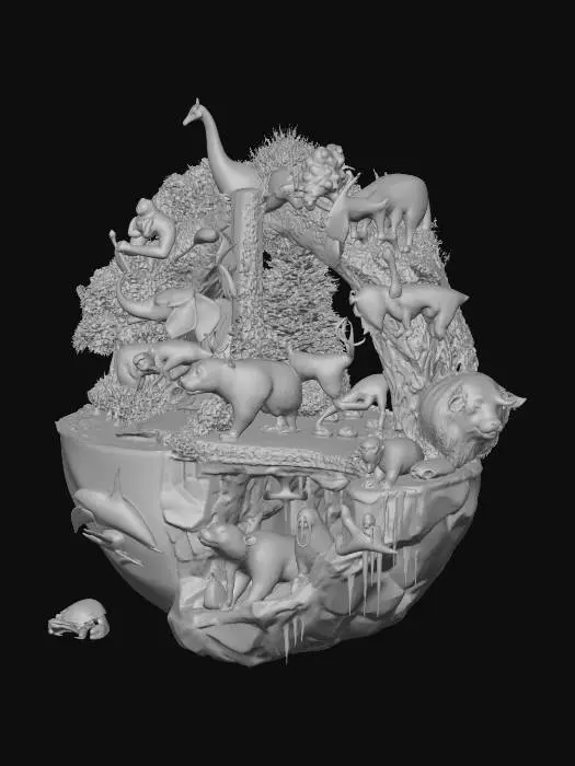 3D model for World in Balance