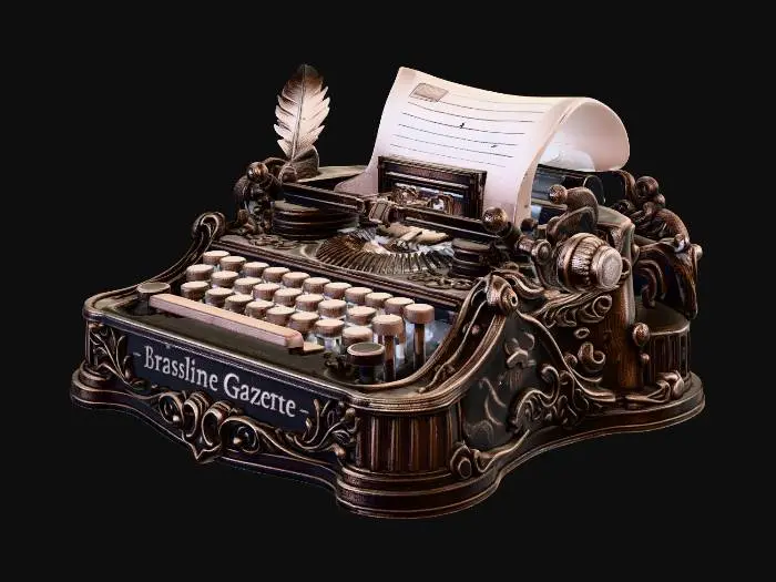 3D model for Brassline Gazette