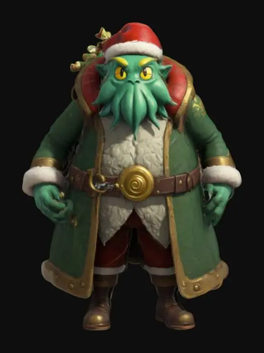 3D model for Stylized,, Legend of Zelda,  Medieval, Vintage, Anime, Fantasy, Hand Painted, Game Assets, Sci-Fi, Animal Crossing, Steampunk, Cthulhu, Pixar Style, League of Legends, santa , #ChristmasAdventure#