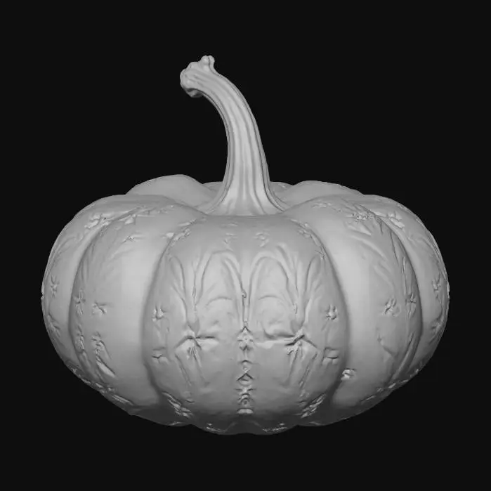 3D model for teal pumpkin