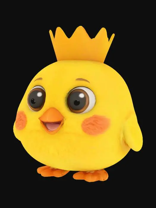 3D model for Chick King