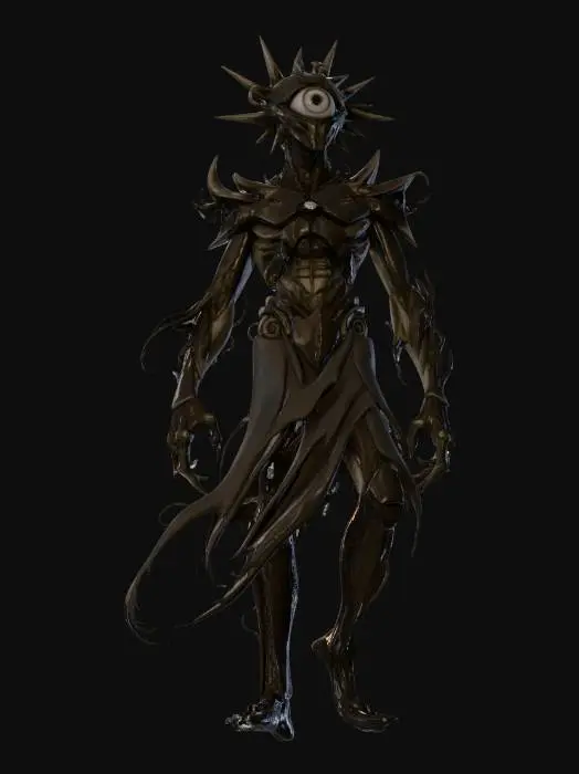 3D model for Kaen (l’Œil du Néant)