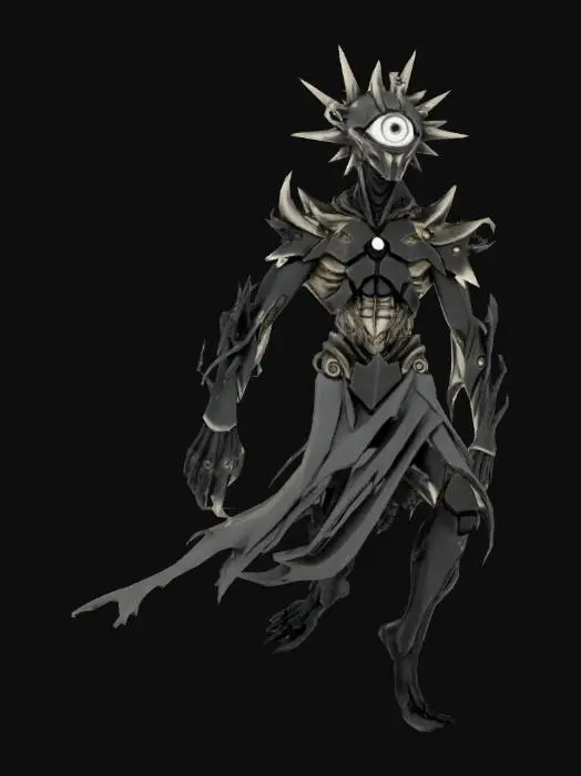 3D model for Kaen (l’Œil du Néant)