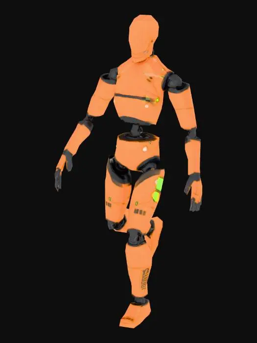 3D model for Crash Dummy Model