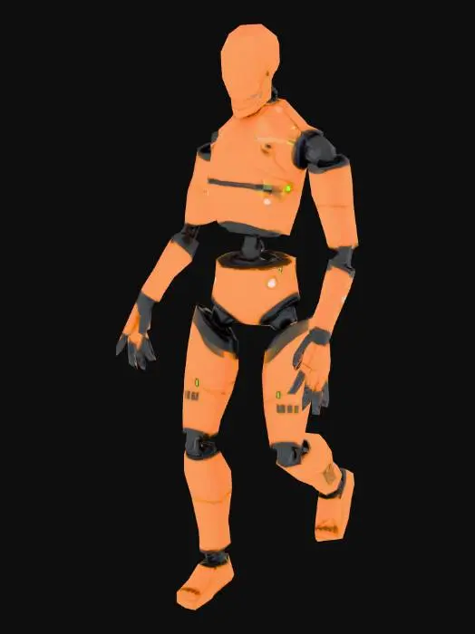 3D model for Crash Dummy Model