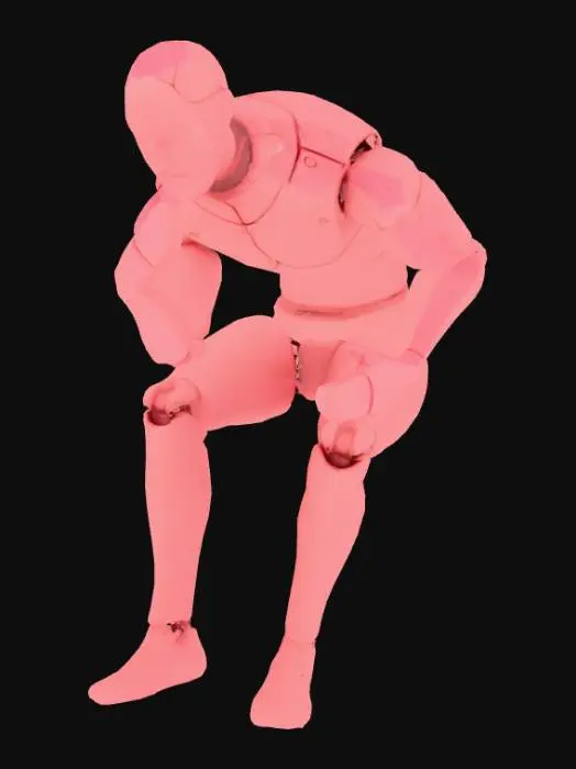 3D model for Crash Test Dummy