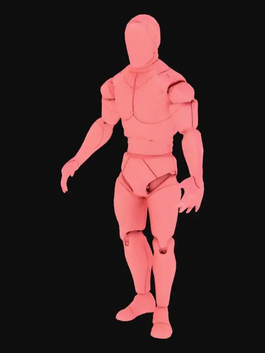 3D model for Crash Test Dummy