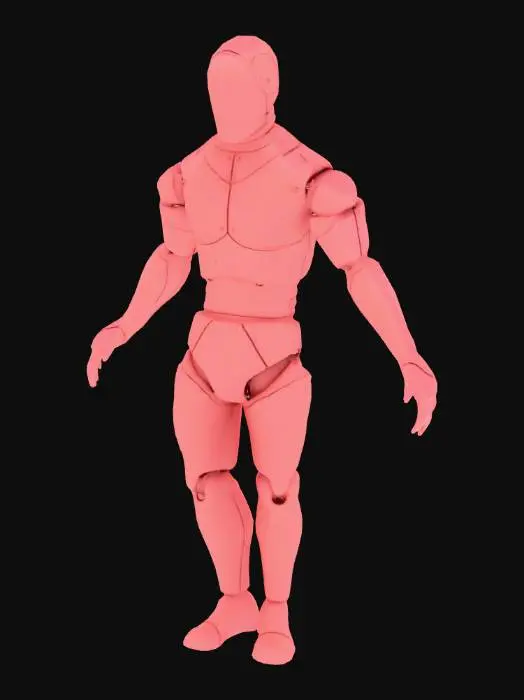 3D model for Crash Test Dummy