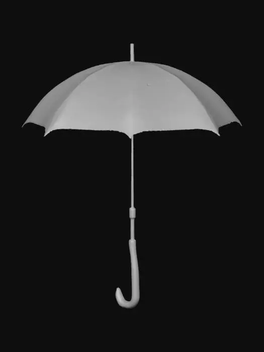 3D model for Solitary Umbrella in the City