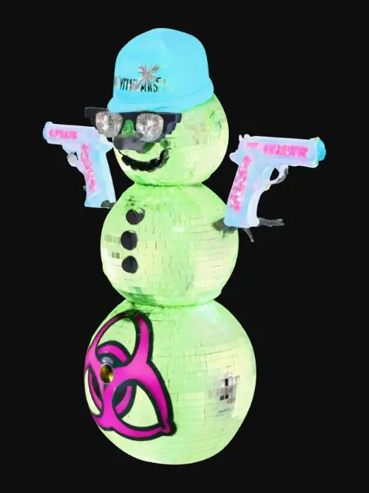 3D model for Disco Snowman Rebel