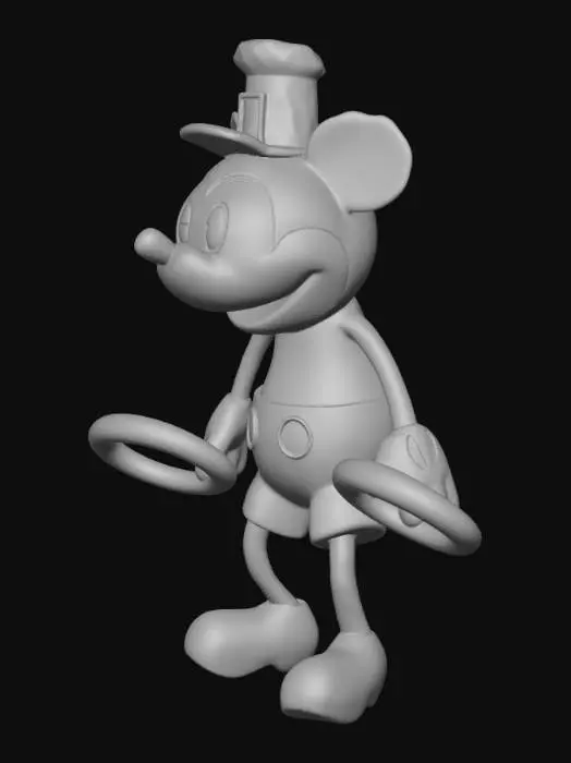 3D model for Cosmic Cartoon Magician