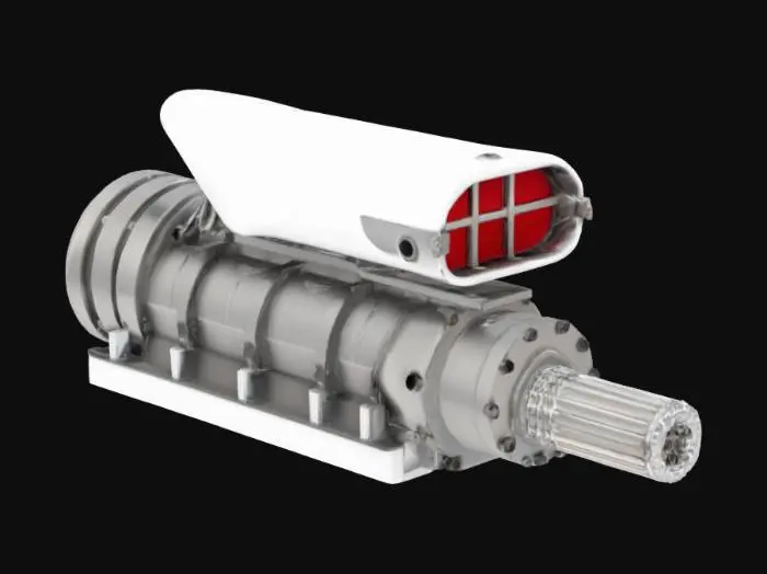 3D model for Supercharger Design Render