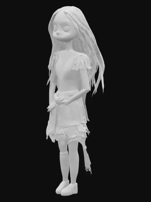3D model for Sally from nightmare before Christmas.