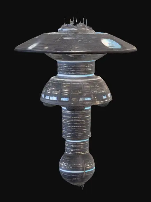 3D model for Orbital Sanctuary