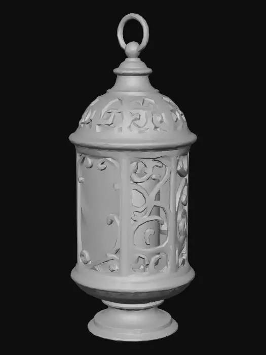 3D model for Blue Butterfly Lantern