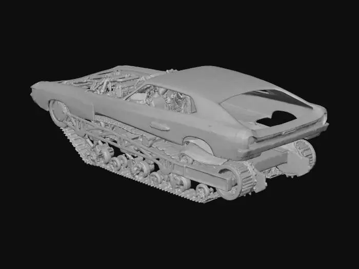 3D model for Desert Cruiser Hybrid