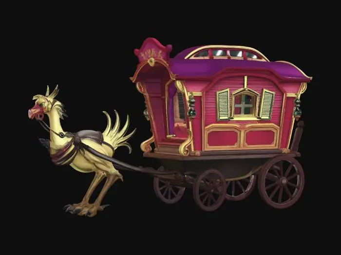 3D model for Drill Bird Coach